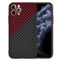 Калъф Techsuit - Carbonite FiberShell - iPhone 11 Pro Max - Red Vortex