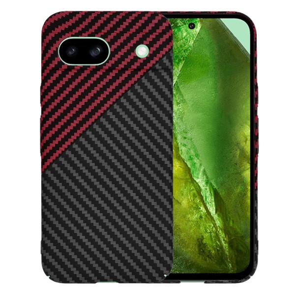 Калъф Techsuit - Carbonite FiberShell - Google Pixel 8a - Red Vortex