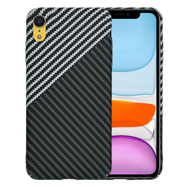 Калъф Techsuit - Carbonite FiberShell - iPhone XR - Stealth Gray