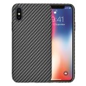 Калъф Techsuit - Carbonite FiberShell - iPhone X / iPhone XS - Black