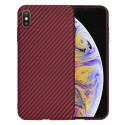 Калъф Techsuit - Carbonite FiberShell - iPhone XS Max - Red