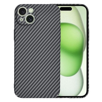 Калъф Techsuit - Carbonite FiberShell - iPhone 15 Plus - Black