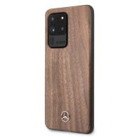 Калъф Mercedes MEHCS69VWOLB за Samsung S20 Ultra  Wood Line Walnut