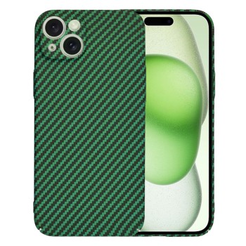 Калъф Techsuit - Carbonite FiberShell - iPhone 15 Plus - Green