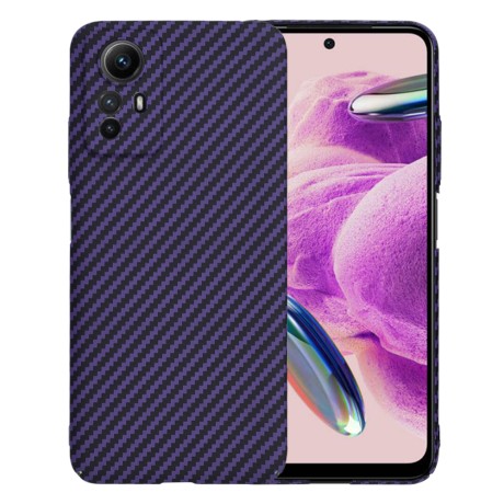 Калъф Techsuit - Carbonite FiberShell - Xiaomi Redmi Note 12S - Purple