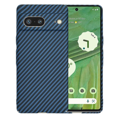 Калъф Techsuit - Carbonite FiberShell - Google Pixel 7 - Cyan