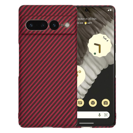 Калъф Techsuit - Carbonite FiberShell - Google Pixel 7 Pro - Red