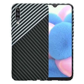 Калъф Techsuit - Carbonite FiberShell - Samsung Galaxy A30s / A50 / A50s - Stealth Gray