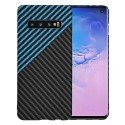 Калъф Techsuit - Carbonite FiberShell - Samsung Galaxy S10 - Blue Pulse