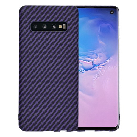 Калъф Techsuit - Carbonite FiberShell - Samsung Galaxy S10 - Purple