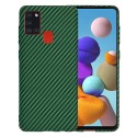 Калъф Techsuit - Carbonite FiberShell - Samsung Galaxy A21s - Green