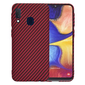 Калъф Techsuit - Carbonite FiberShell - Samsung Galaxy A20e - Red