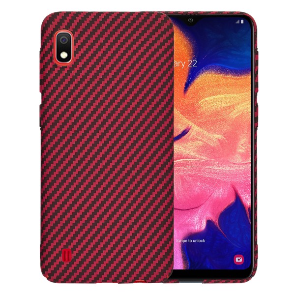 Калъф Techsuit - Carbonite FiberShell - Samsung Galaxy A10 - Red