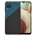 Калъф Techsuit - Carbonite FiberShell - Samsung Galaxy A12 / A12 Nacho / M12 / F12 - Blue Pulse