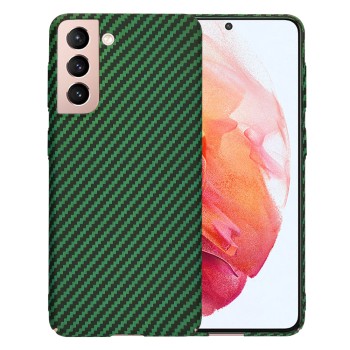 Калъф Techsuit - Carbonite FiberShell - Samsung Galaxy S21 5G - Green