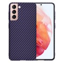 Калъф Techsuit - Carbonite FiberShell - Samsung Galaxy S21 5G - Purple