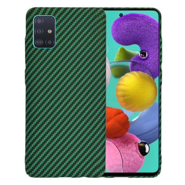 Калъф Techsuit - Carbonite FiberShell - Samsung Galaxy A51 4G - Green