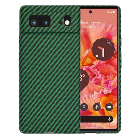 Калъф Techsuit - Carbonite FiberShell - Google Pixel 6 - Green