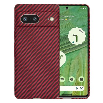 Калъф Techsuit - Carbonite FiberShell - Google Pixel 7 - Red