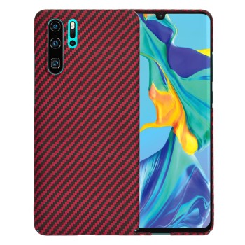 Калъф Techsuit - Carbonite FiberShell - Huawei P30 Pro / P30 Pro New Edition - Red