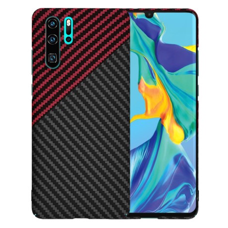 Калъф Techsuit - Carbonite FiberShell - Huawei P30 Pro / P30 Pro New Edition - Red Vortex