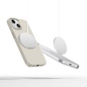 Калъф Tech-protect Silicone Pure Magsafe, iPhone 14, Cosmic Latte