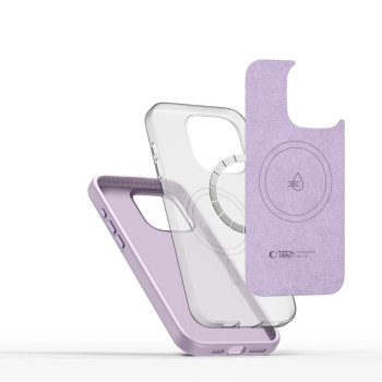 Калъф Tech-protect Silicone Pure Magsafe Iphone 15 Pro Max, Mauve