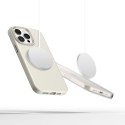 Калъф Tech-protect Silicone Pure Magsafe Iphone 15 Pro, Cosmic Latte