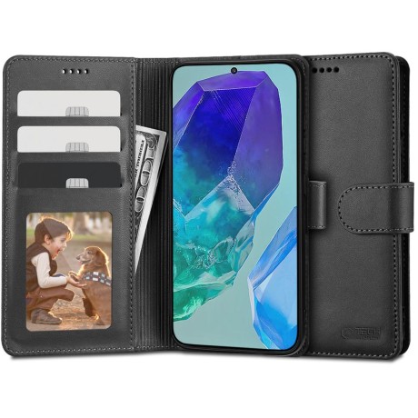 Калъф Tech-Protect Wallet За Motorola Moto G32, Black