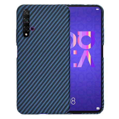 Калъф Techsuit - Carbonite FiberShell - Huawei Nova 5T / Honor 20 - Cyan