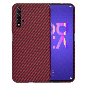 Калъф Techsuit - Carbonite FiberShell - Huawei Nova 5T / Honor 20 - Red