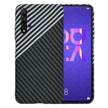 Калъф Techsuit - Carbonite FiberShell - Huawei Nova 5T / Honor 20 - Stealth Gray