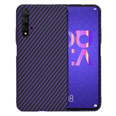 Калъф Techsuit - Carbonite FiberShell - Huawei Nova 5T / Honor 20 - Purple