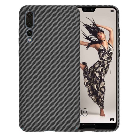 Калъф Techsuit - Carbonite FiberShell - Huawei P20 Pro - Black