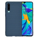 Калъф Techsuit - Carbonite FiberShell - Huawei P30 - Cyan