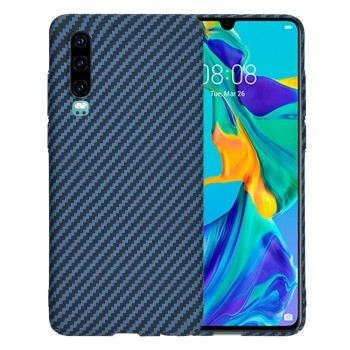 Калъф Techsuit - Carbonite FiberShell - Huawei P30 - Cyan