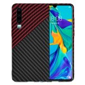 Калъф Techsuit - Carbonite FiberShell - Huawei P30 - Red Vortex