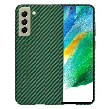 Калъф Techsuit - Carbonite FiberShell - Samsung Galaxy S21 FE 5G - Green