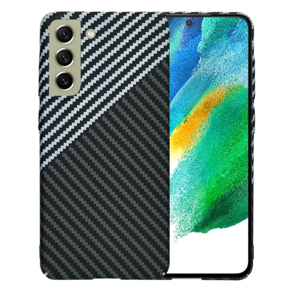 Калъф Techsuit - Carbonite FiberShell - Samsung Galaxy S21 FE 5G - Stealth Gray