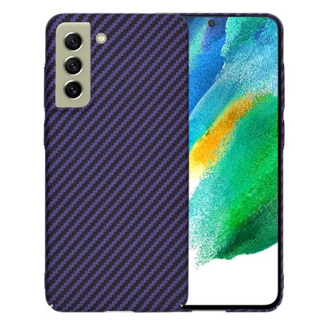 Калъф Techsuit - Carbonite FiberShell - Samsung Galaxy S21 FE 5G - Purple