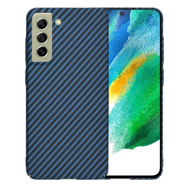 Калъф Techsuit - Carbonite FiberShell - Samsung Galaxy S21 FE 5G - Cyan