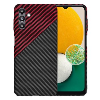 Калъф Techsuit - Carbonite FiberShell - Samsung Galaxy A13 5G / A04s - Red Vortex