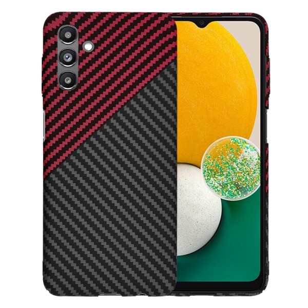 Калъф Techsuit - Carbonite FiberShell - Samsung Galaxy A13 5G / A04s - Red Vortex