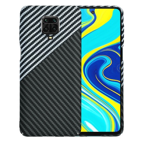 Калъф Techsuit - Carbonite FiberShell - Xiaomi Redmi Note 9S / Note 9 Pro / Note 9 Pro Max - Stealth Gray