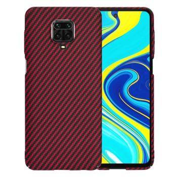 Калъф Techsuit - Carbonite FiberShell - Xiaomi Redmi Note 9S / Note 9 Pro / Note 9 Pro Max - Red