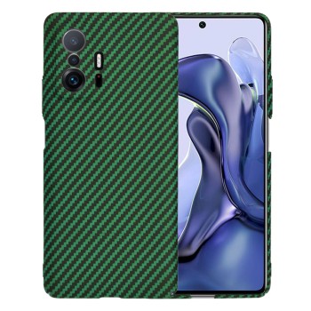 Калъф Techsuit - Carbonite FiberShell - Xiaomi 11T / 11T Pro - Green