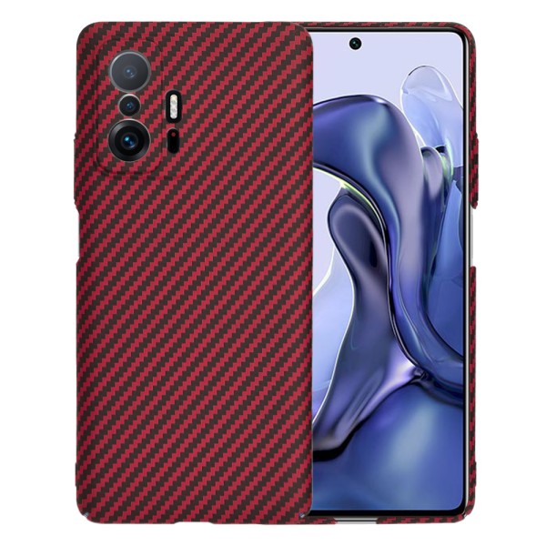 Калъф Techsuit - Carbonite FiberShell - Xiaomi 11T / 11T Pro - Red