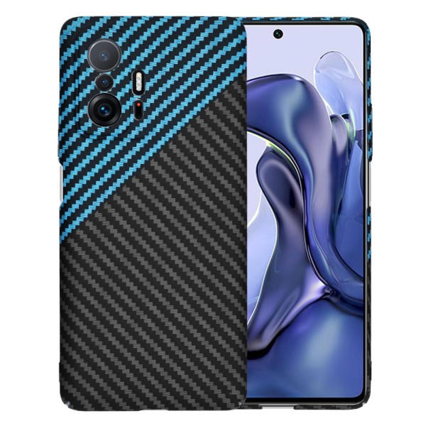 Калъф Techsuit - Carbonite FiberShell - Xiaomi 11T / 11T Pro - Blue Pulse