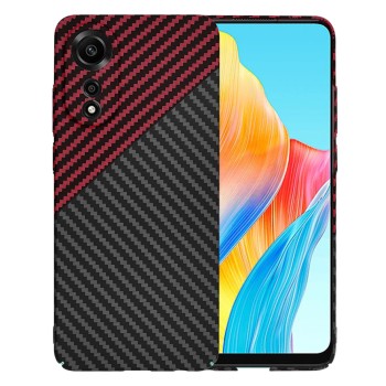 Калъф Techsuit - Carbonite FiberShell - Oppo A78 4G - Red Vortex