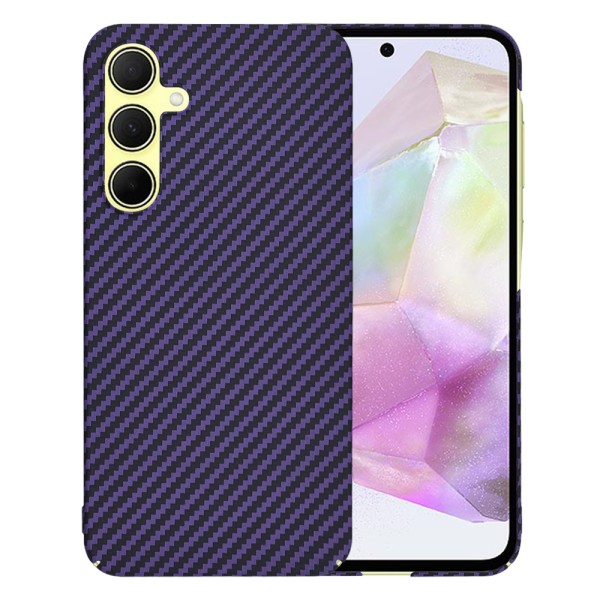 Калъф Techsuit - Carbonite FiberShell - Samsung Galaxy A35 5G - Purple